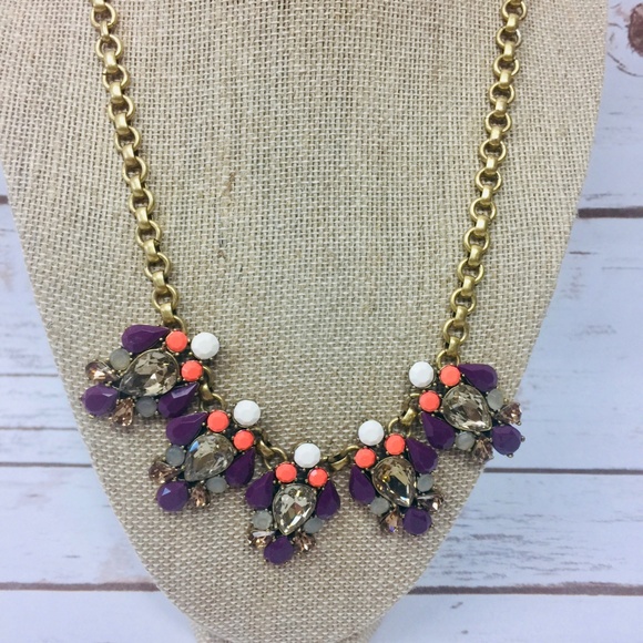 Vintage J Crew Statement Necklace - Picture 2 of 7